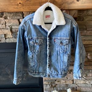 Levi fleece lined jacket